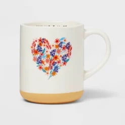 16oz Stoneware Midwest Nice Mug White - Opalhouse™: Coffee Cup, Microwave & Dishwasher Safe, Hot/Cold Beverages -Opalhouse GUEST 325645d1 e261 4f3f a900 fbb6965f75d0