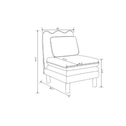 Bencia Slipper Chair Mustard - Opalhouse™ Designed With Jungalow™ -Opalhouse GUEST 4d80f964 dbda 460c 8ee2 654eb7314d72