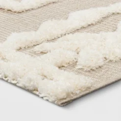 Outdoor Rug Tufted Cream - Opalhouseā¢