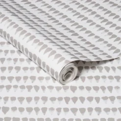 Abstract Striped Peel & Stick Wallpaper Gray/White - Opalhouse™: Removable, Repositionable, Stain-Resistant Vinyl -Opalhouse GUEST 6c961d67 3a8e 4829 8b72 884126370868