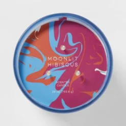 28oz Glass Moonlit Hibiscus Candle Light Blue - Opalhouse™ 5 28oz Glass Moonlit Hibiscus Candle Light Blue - Opalhouse™ -Opalhouse GUEST 9562dc6d 4e42 481c 91d9 1f68f9f8ac72