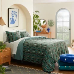 Opalhouse 28 Jungalow Sun In The Water Duvet Cover & Sham Set Teal - Opalhouse⢠Designed With Jungalowā¢