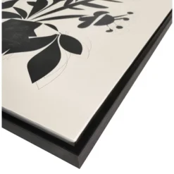 (Set Of 3) 24" X 30" Reductive Floral Framed Wall Canvas - Opalhouse™ Designed With Jungalow™ -Opalhouse GUEST e712ed3a be22 4ca1 98b1 5c88ae79b02f